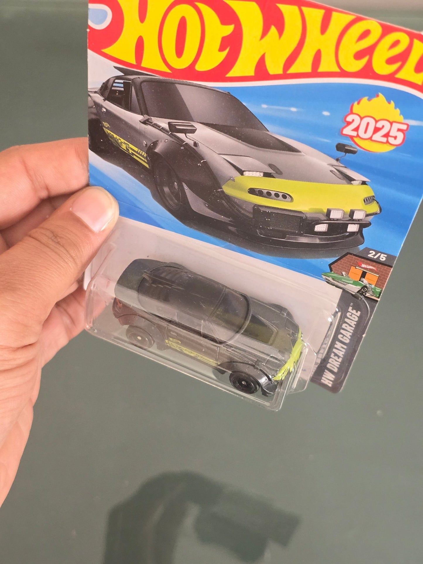 Hot Wheels Mazda MX - 5 Miata - Dark Grey (Imported) - Kinder Logs