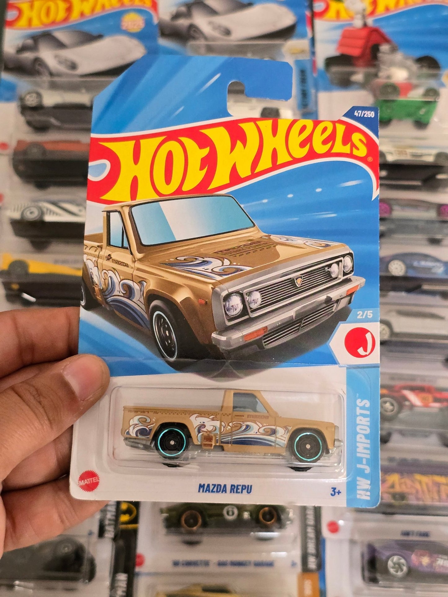 Hot Wheels Mazda Repu - Japan Imports (Imported) - Kinder Logs