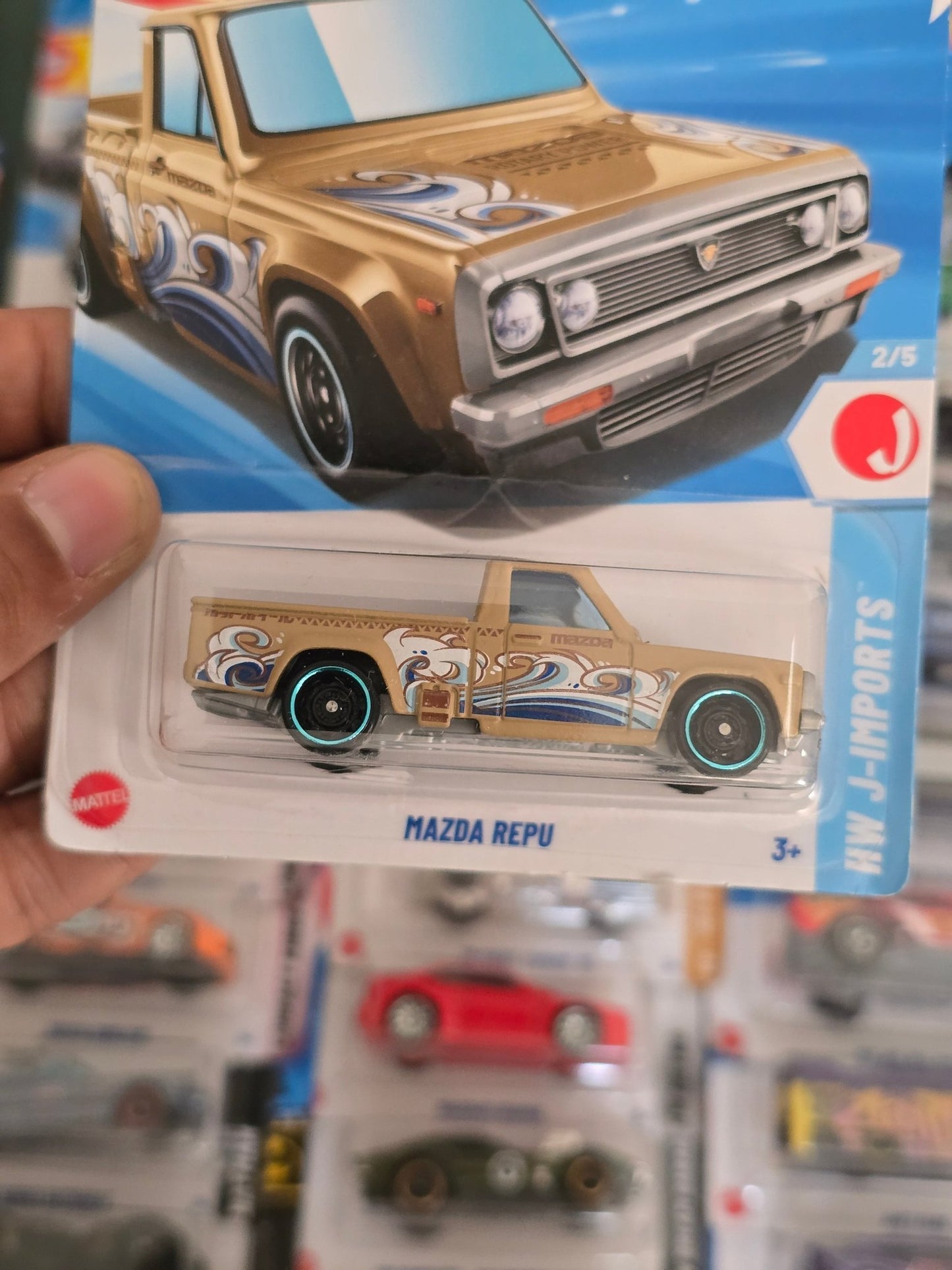 Hot Wheels Mazda Repu - Japan Imports (Imported) - Kinder Logs