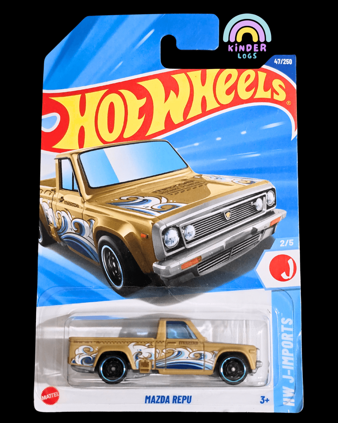 Hot Wheels Mazda Repu - Japan Imports (Imported) - Kinder Logs