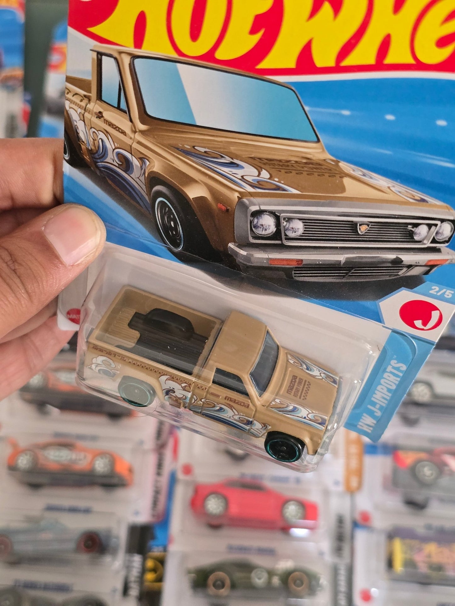 Hot Wheels Mazda Repu - Japan Imports (Imported) - Kinder Logs