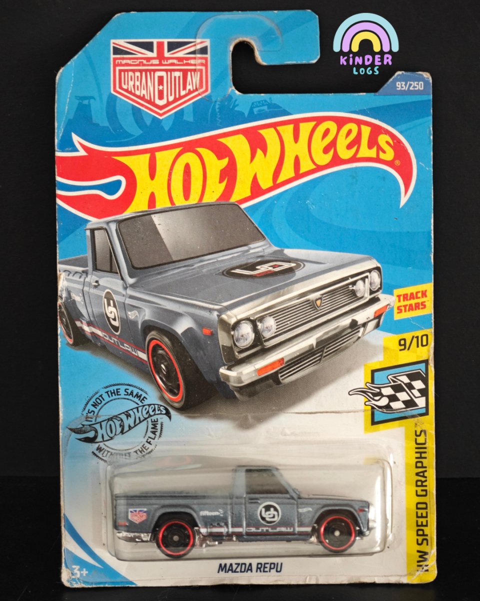 Hot Wheels Mazda Repu (Old Card) - Kinder Logs