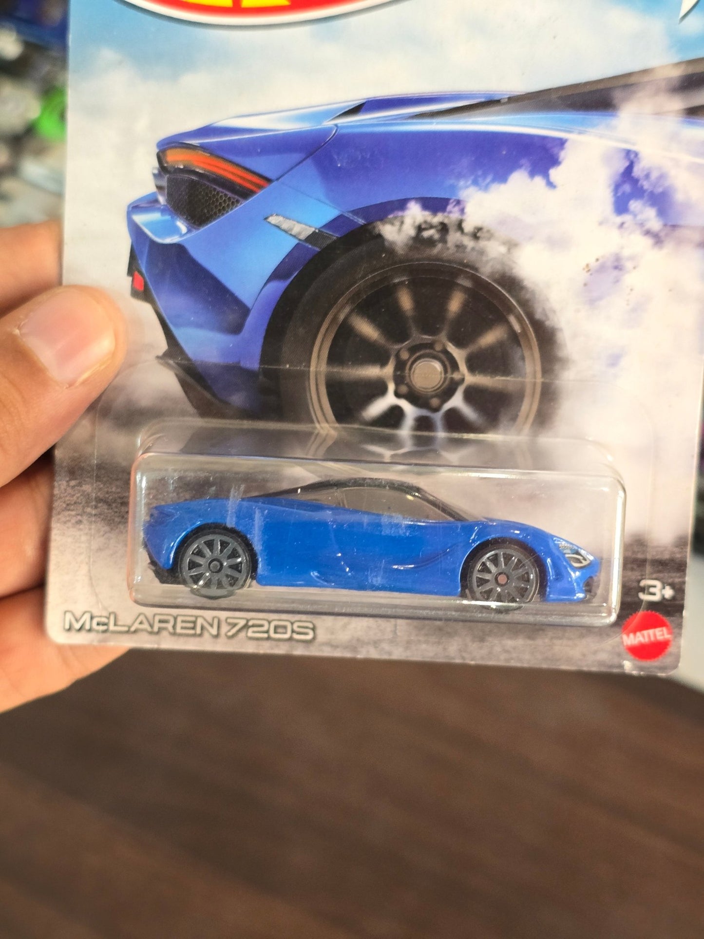 Hot Wheels McLaren 720S - Factory 500HP - Kinder Logs