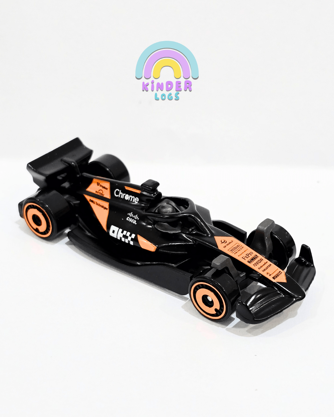 Hot Wheels McLaren Formula 1 Team Car (Uncarded) - Kinder Logs