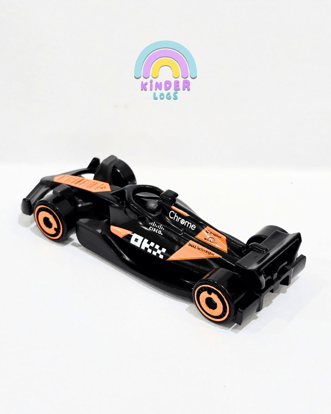 Hot Wheels McLaren Formula 1 Team Car (Uncarded) - Kinder Logs