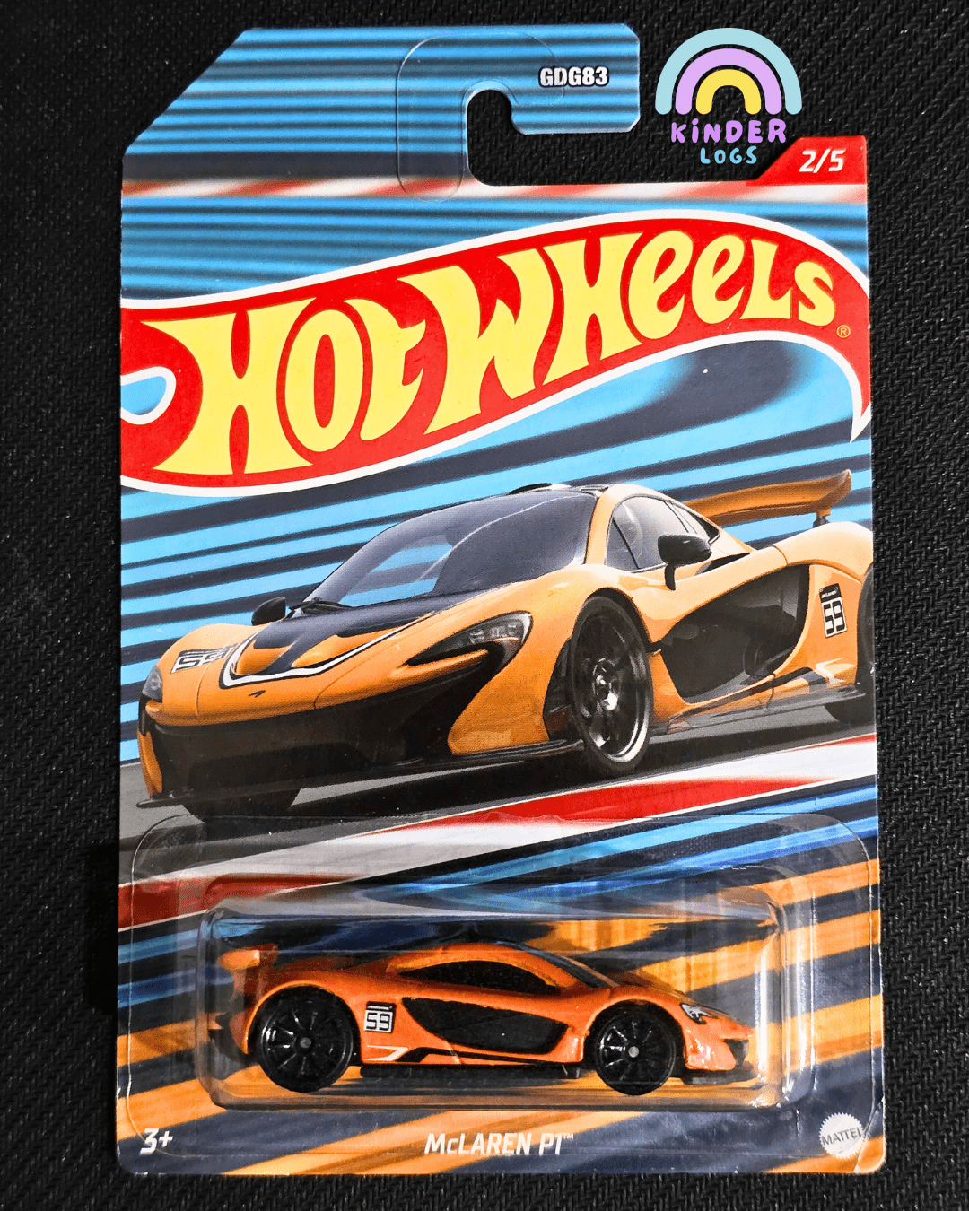 Hot Wheels McLaren P1 - Racing Circuit (Imported) - Kinder Logs
