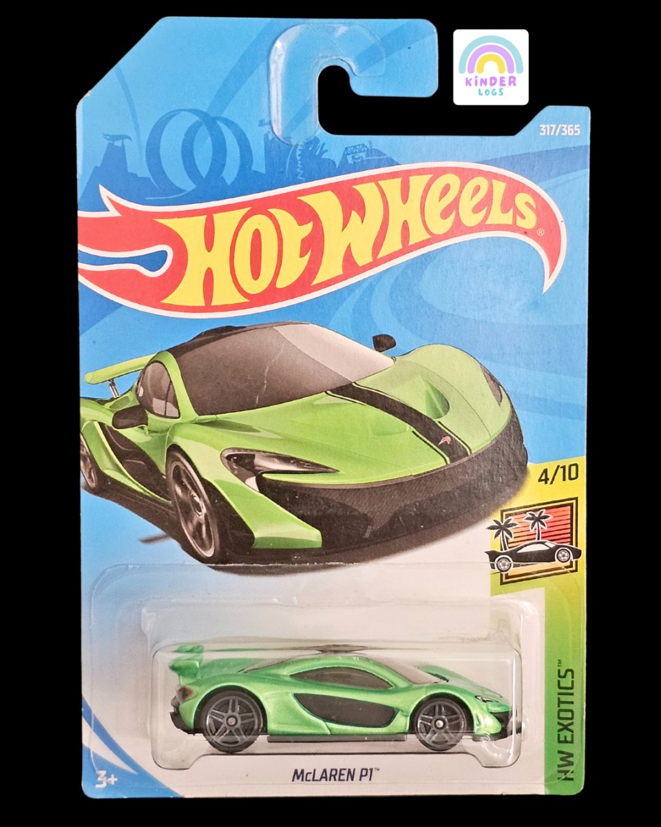 Mclaren p1 hot wheels green on sale