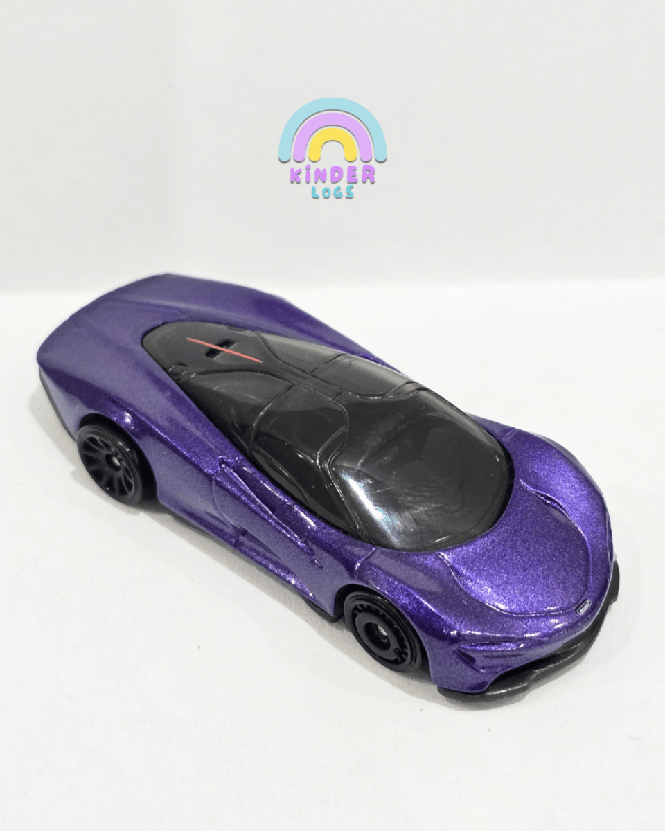 Hot Wheels McLaren Speedtail - Purple (Uncarded) - Kinder Logs