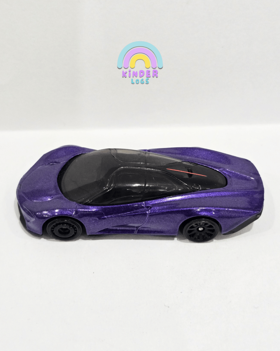 Hot Wheels McLaren Speedtail - Purple (Uncarded) - Kinder Logs