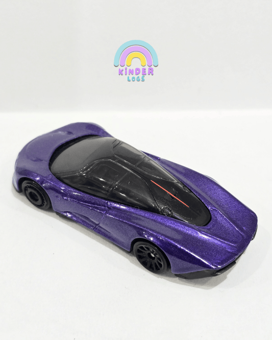 Hot Wheels McLaren Speedtail - Purple (Uncarded) - Kinder Logs