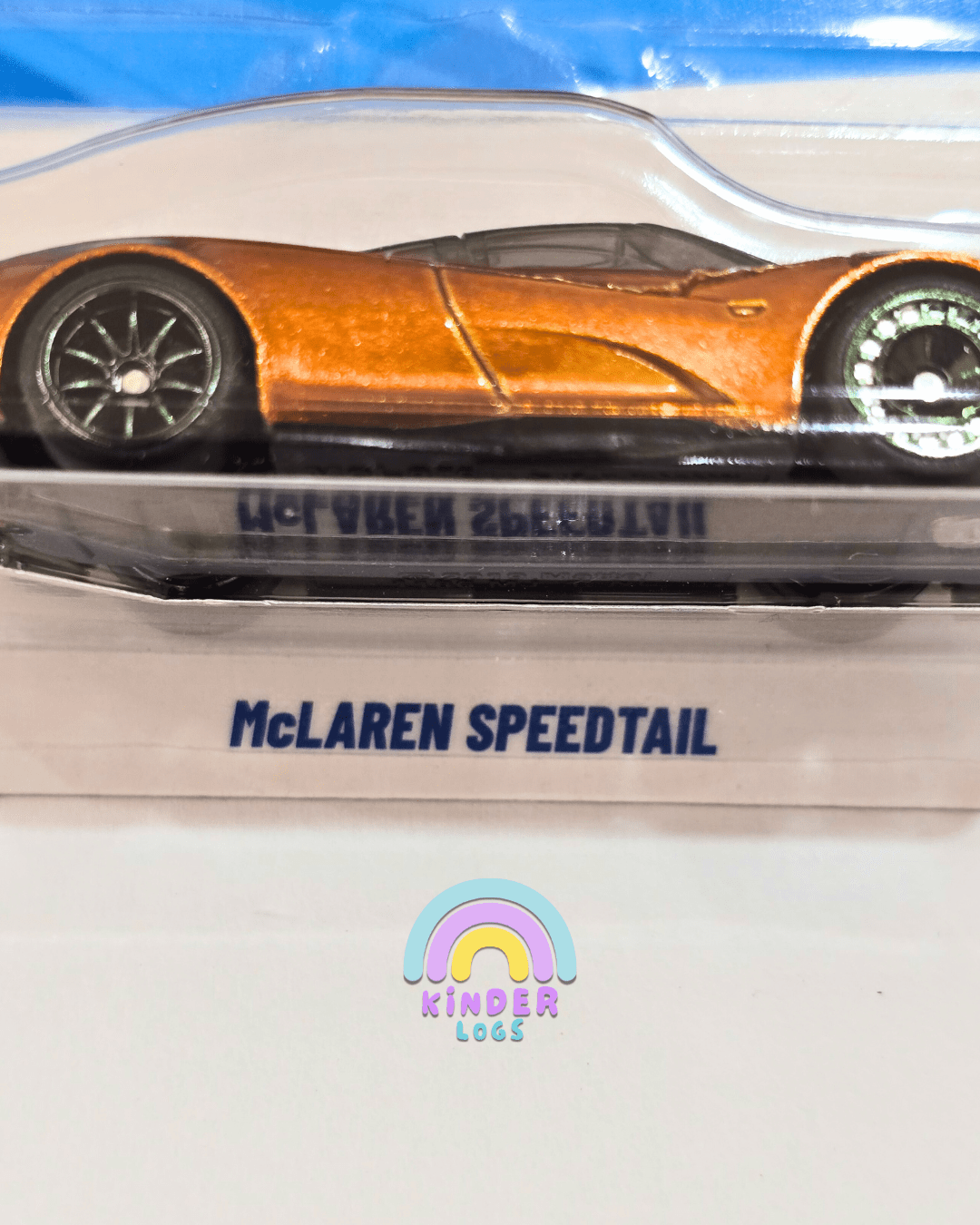Hot Wheels McLaren Speedtail Super Treasure Hunt (STH) - Kinder Logs