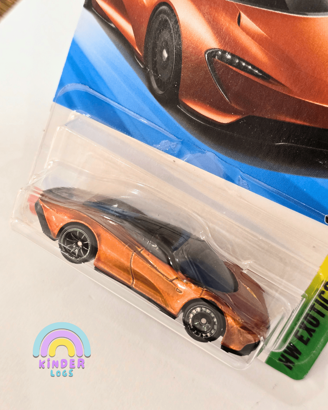 Hot Wheels McLaren Speedtail Super Treasure Hunt (STH) - Kinder Logs