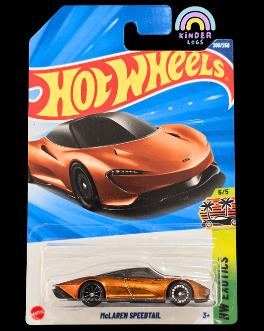 Hot Wheels McLaren Speedtail Super Treasure Hunt (STH) - Kinder Logs