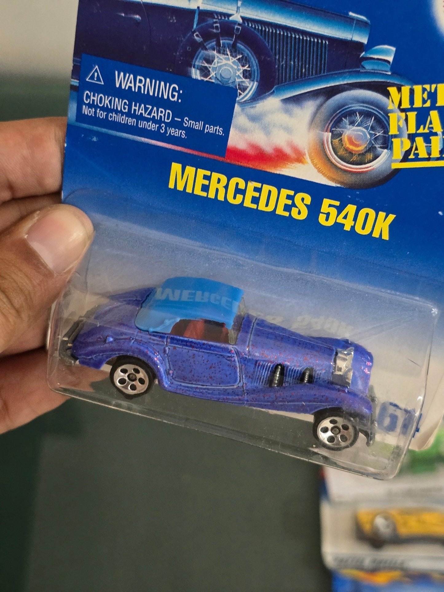 Hot Wheels Mercedes 540K - Collector No. 164 - Kinder Logs