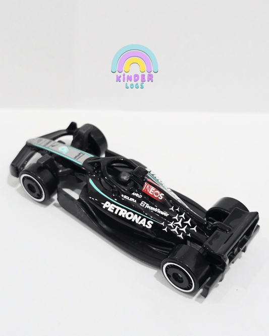 Hot Wheels Mercedes - AMG Petronas Formula One Team F1 Car (Uncarded) - Kinder Logs