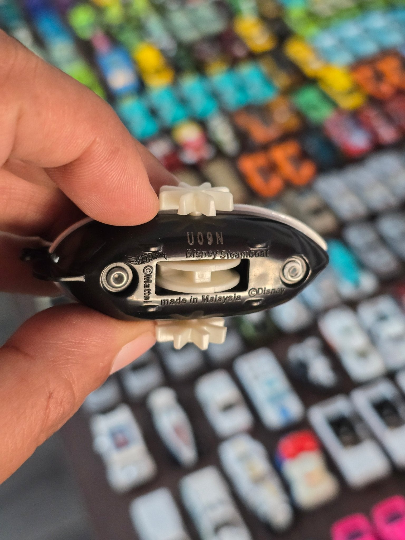 Hot Wheels Mickey Mouse Disney Steamboat (Uncarded - New) - Kinder Logs