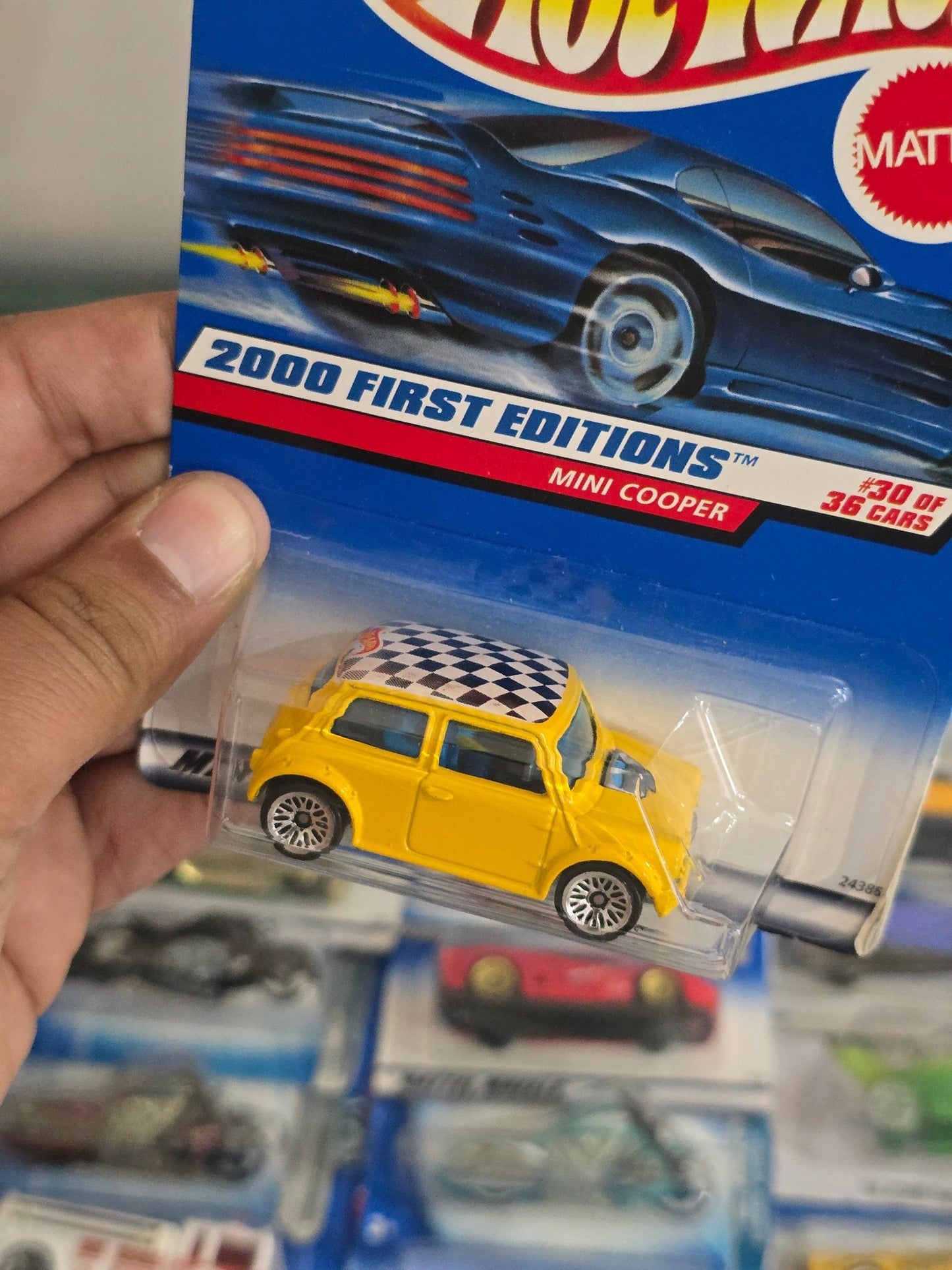 Hot Wheels Mini Cooper - 2000 First Editions - Kinder Logs