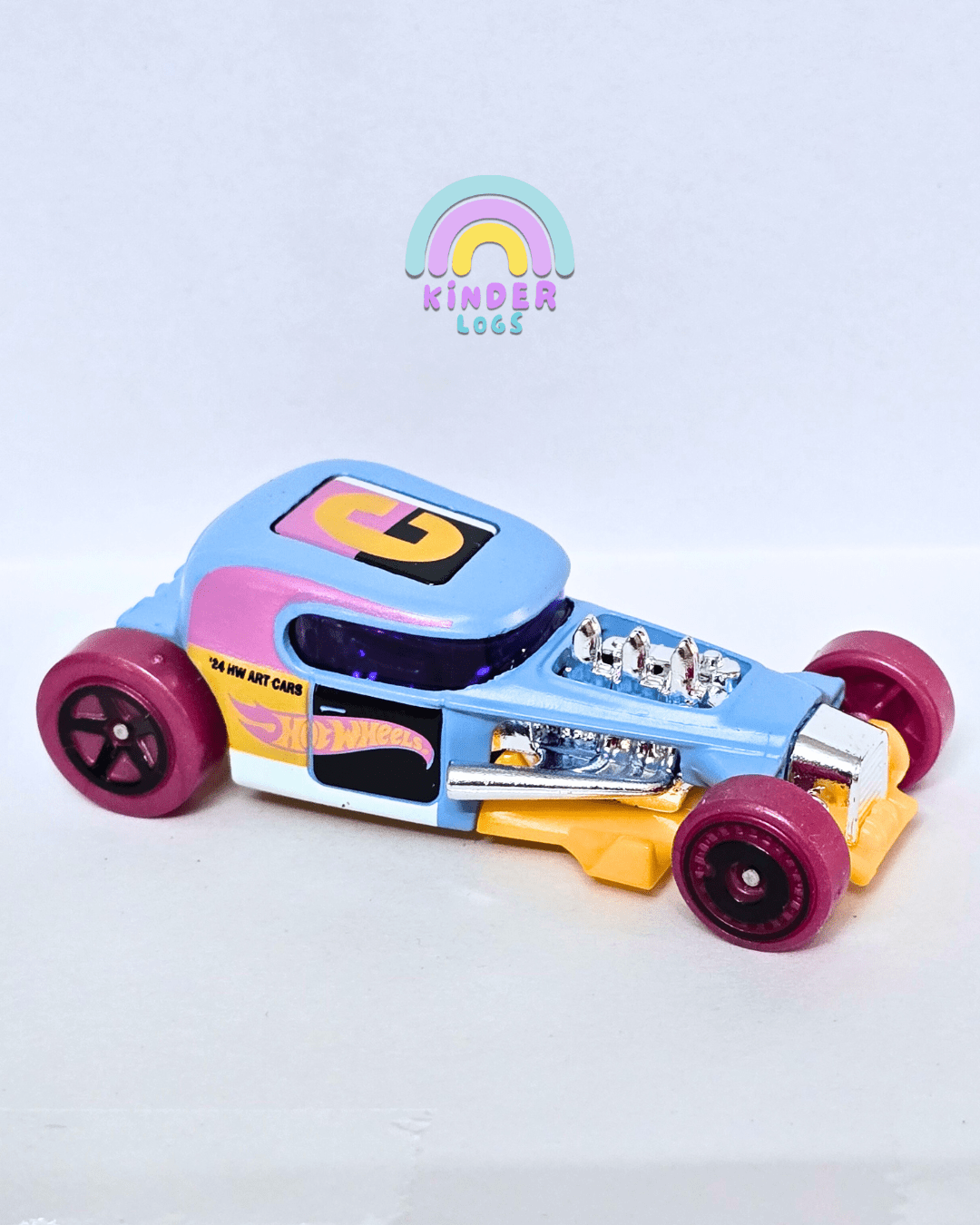 Hot Wheels Mod Rod Art Car (Uncarded - New) - Kinder Logs