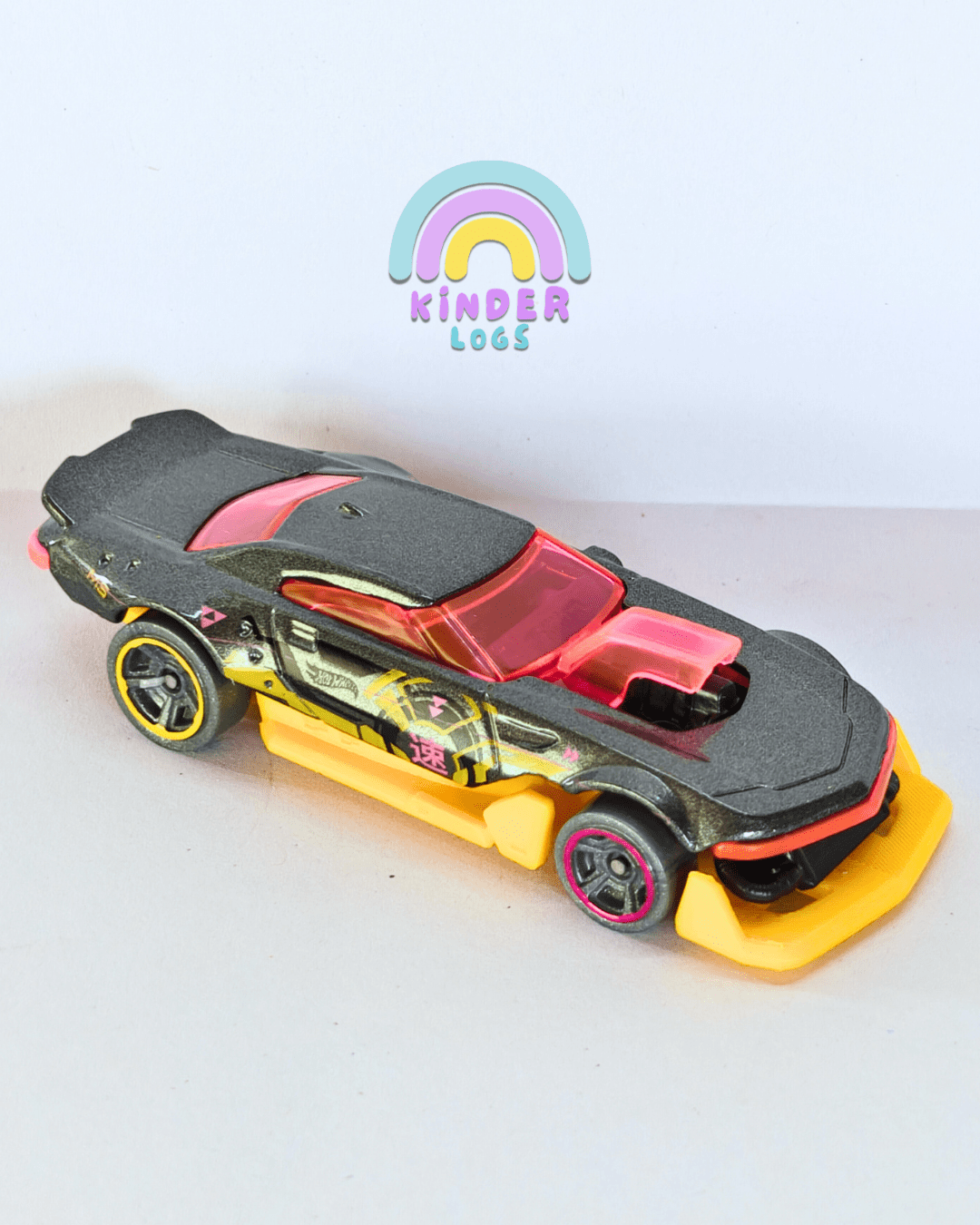 Hot Wheels Mod Speeder - Grey (Uncarded - New) - Kinder Logs