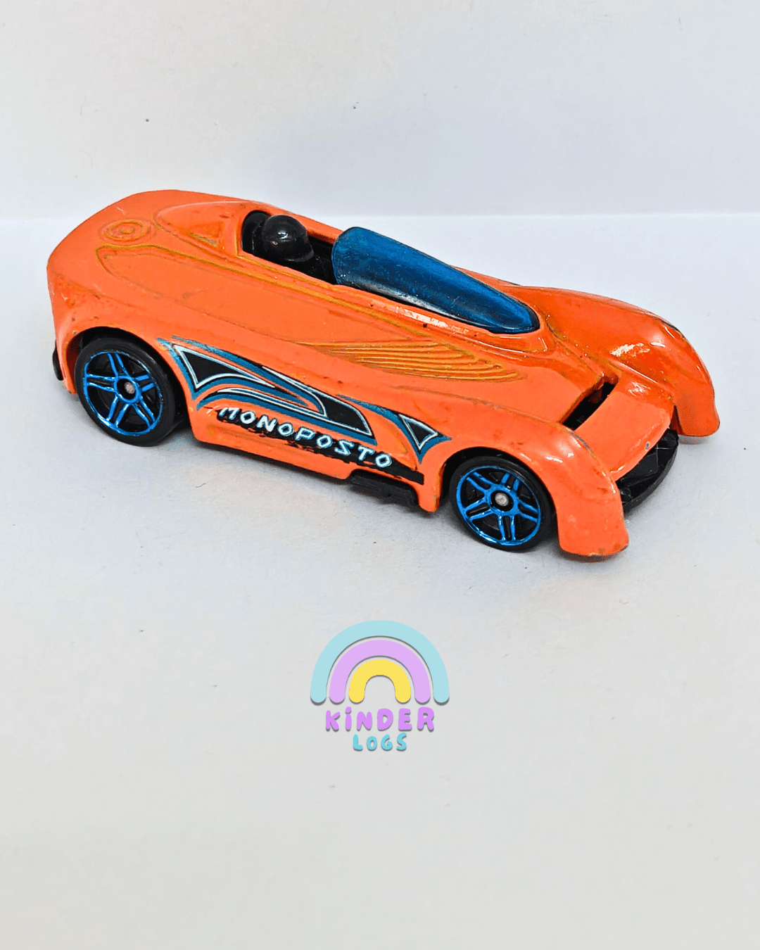 Hot Wheels Monoposto - Orange (Pre - Owned Car) - Kinder Logs