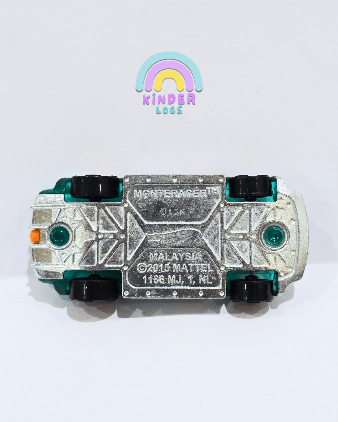Hot Wheels Monteracer Transparent Car (Uncarded) - Kinder Logs