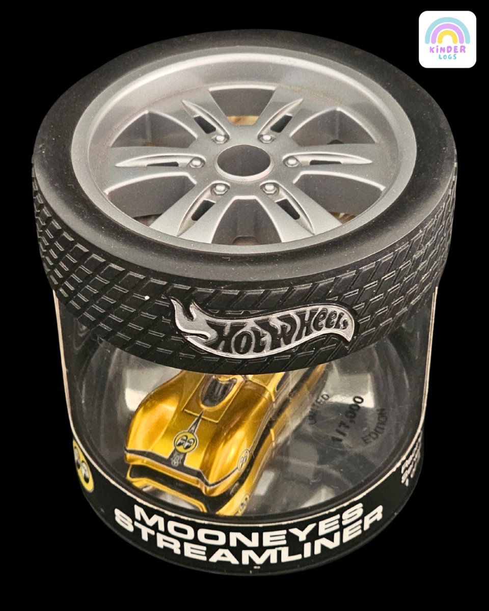 Hot Wheels Mooneyes Streamliner Oil Can Limited Edition - Kinder Logs
