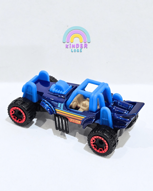 Hot Wheels Mountain Mauler BDC94 - Blue (Uncarded - New) - Kinder Logs