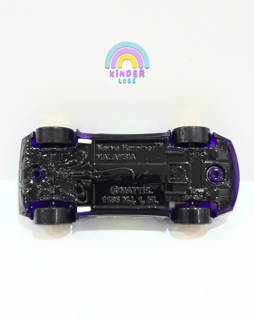 Hot Wheels Nerve Hammer - Purple (Uncarded) - Kinder Logs