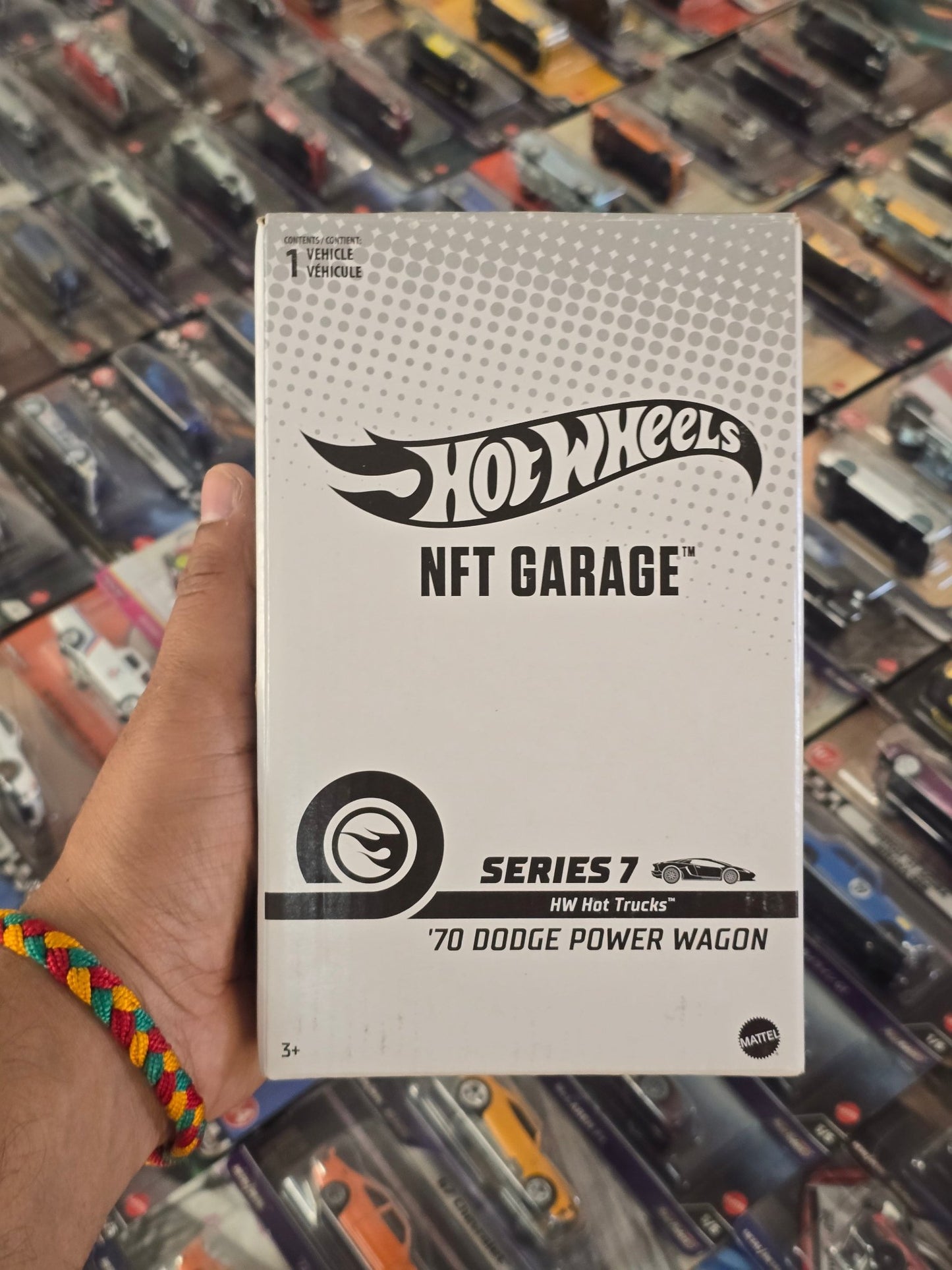 Hot Wheels NFT 1970 Dodge Power Wagon - Kinder Logs