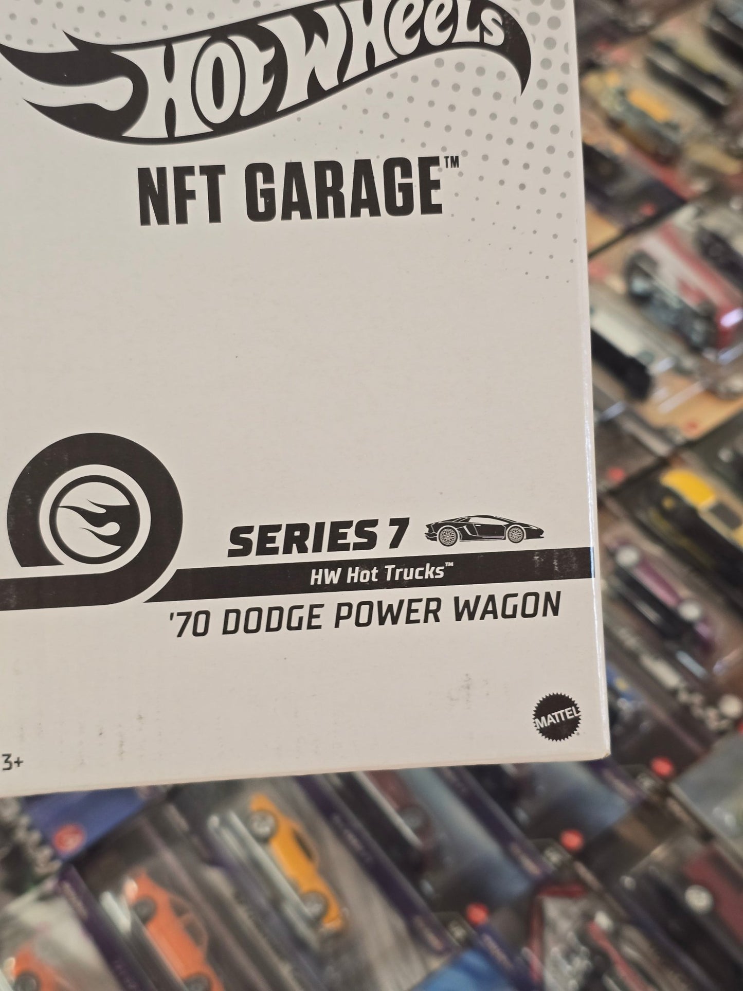 Hot Wheels NFT 1970 Dodge Power Wagon - Kinder Logs