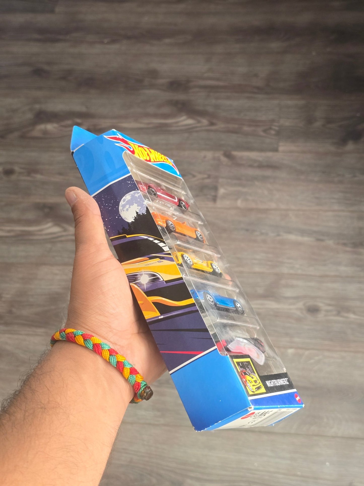 Hot Wheels Nightburnerz 5 Cars Pack (2024) - Kinder Logs