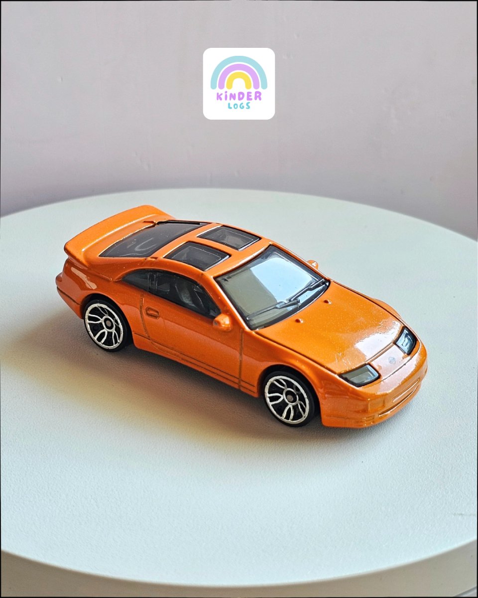 Hot Wheels Nissan 300ZX Twin Turbo - Nightburnerz (Uncarded) - Kinder Logs