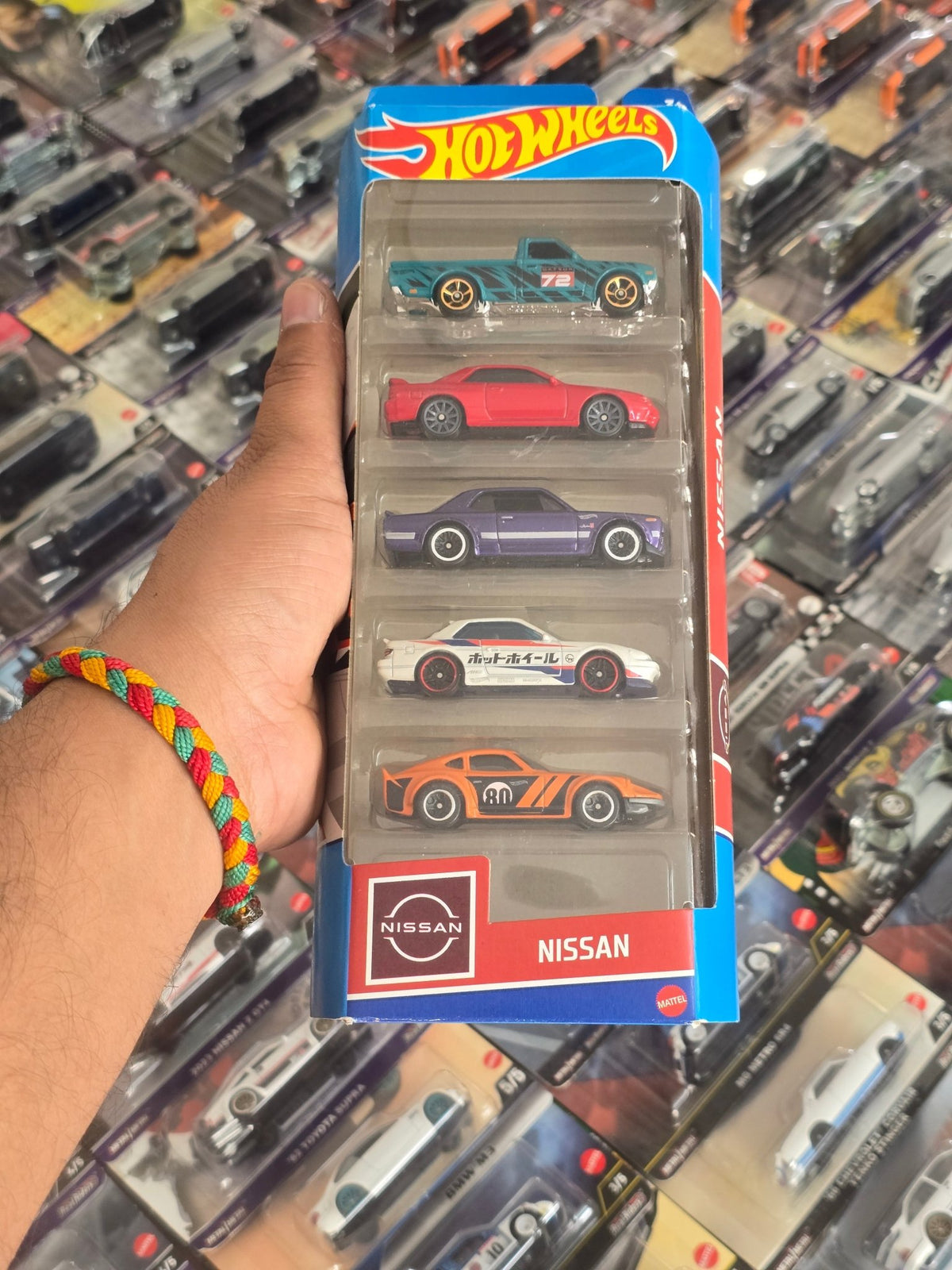 Hot Wheels Nissan 5 Cars Pack (2023 Set) - Kinder Logs