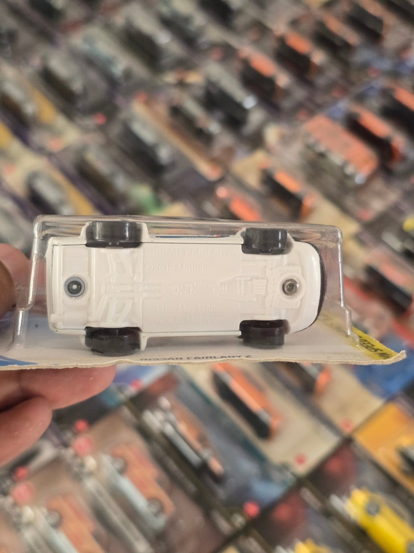 Hot Wheels Nissan Fairlady Z GReddy Edition (2018 Card) - Kinder Logs
