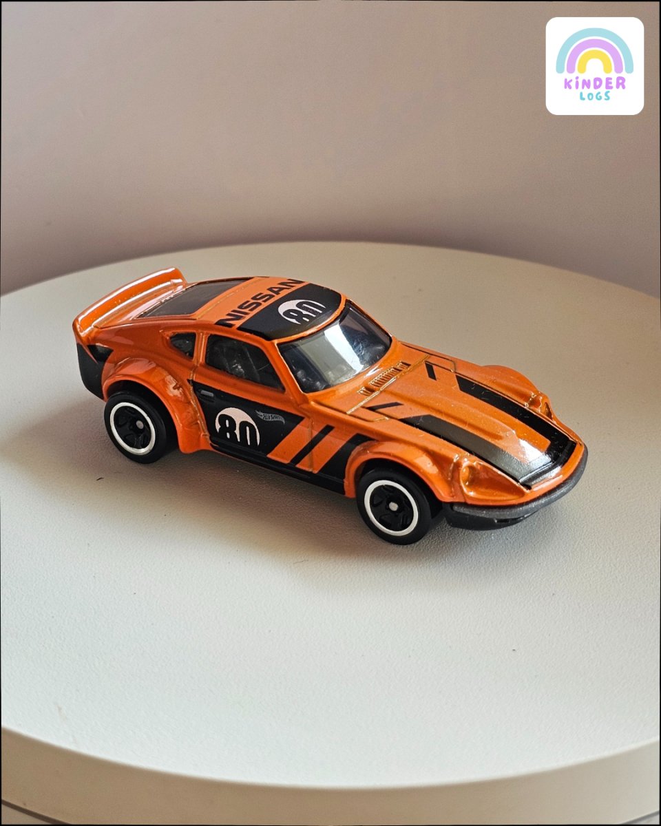 Hot Wheels Nissan Fairlady Z Number 80 (Uncarded) - Kinder Logs
