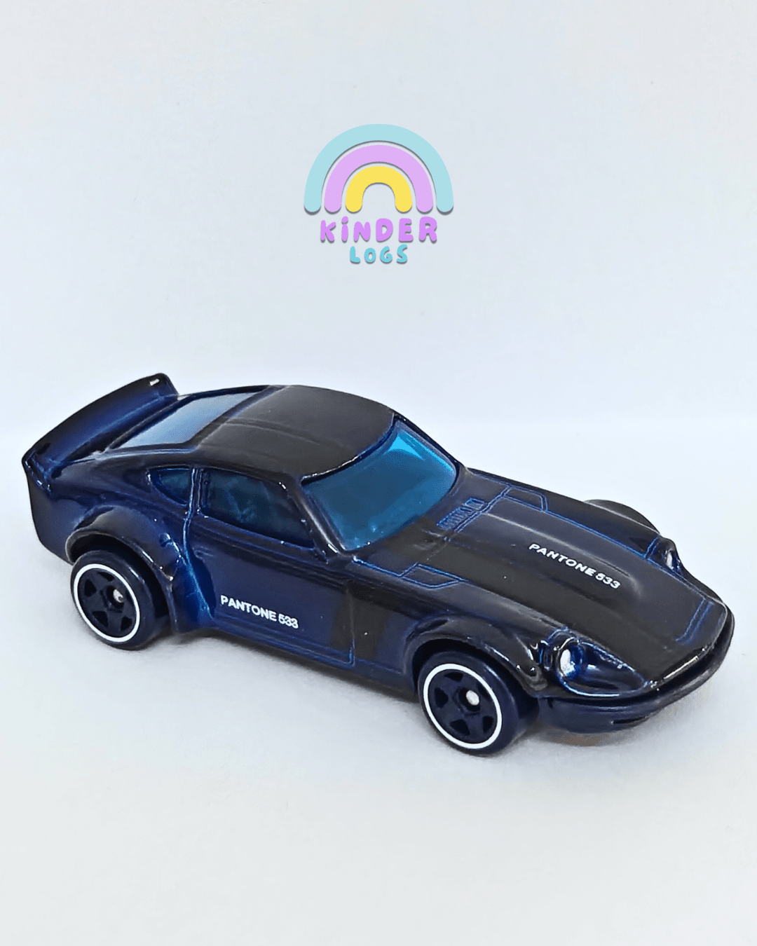 Hot Wheels Nissan Fairlady Z Pantone 533 - Blue (Uncarded - New) - Kinder Logs