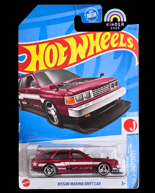 Hot Wheels Nissan Maxima Drift Car (Imported) - Kinder Logs