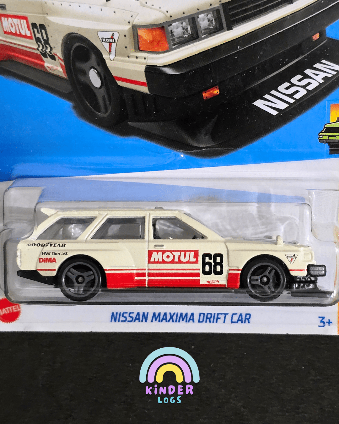 Hot Wheels Nissan Maxima Drift Car MOTUL Edition (Imported) - Kinder Logs