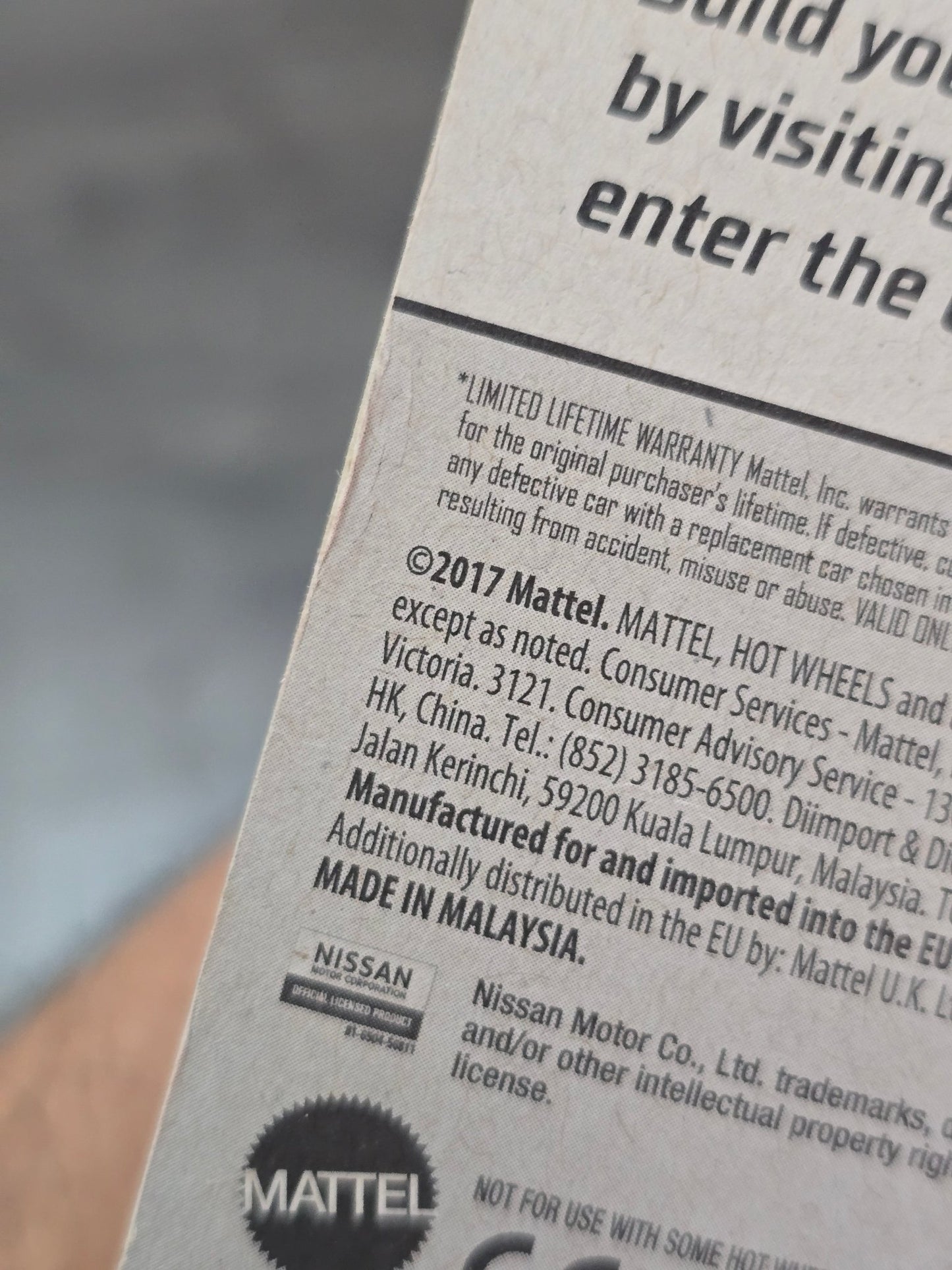 Hot Wheels Nissan Skyline GTR (BNR34) - Metallic Green (Imported) - Kinder Logs