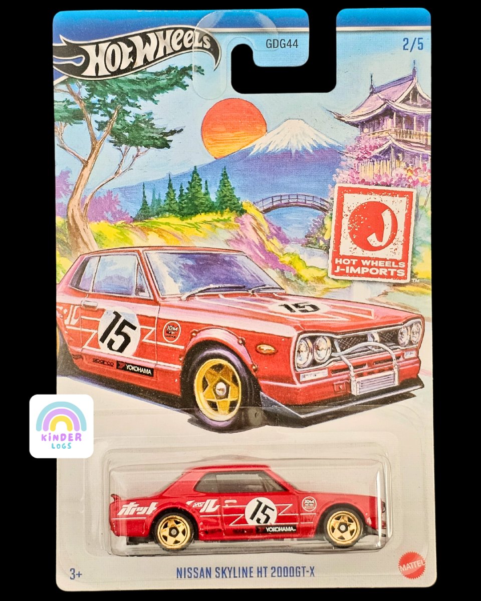 Hot Wheels Nissan Skyline HT 2000 GT - X - Kinder Logs