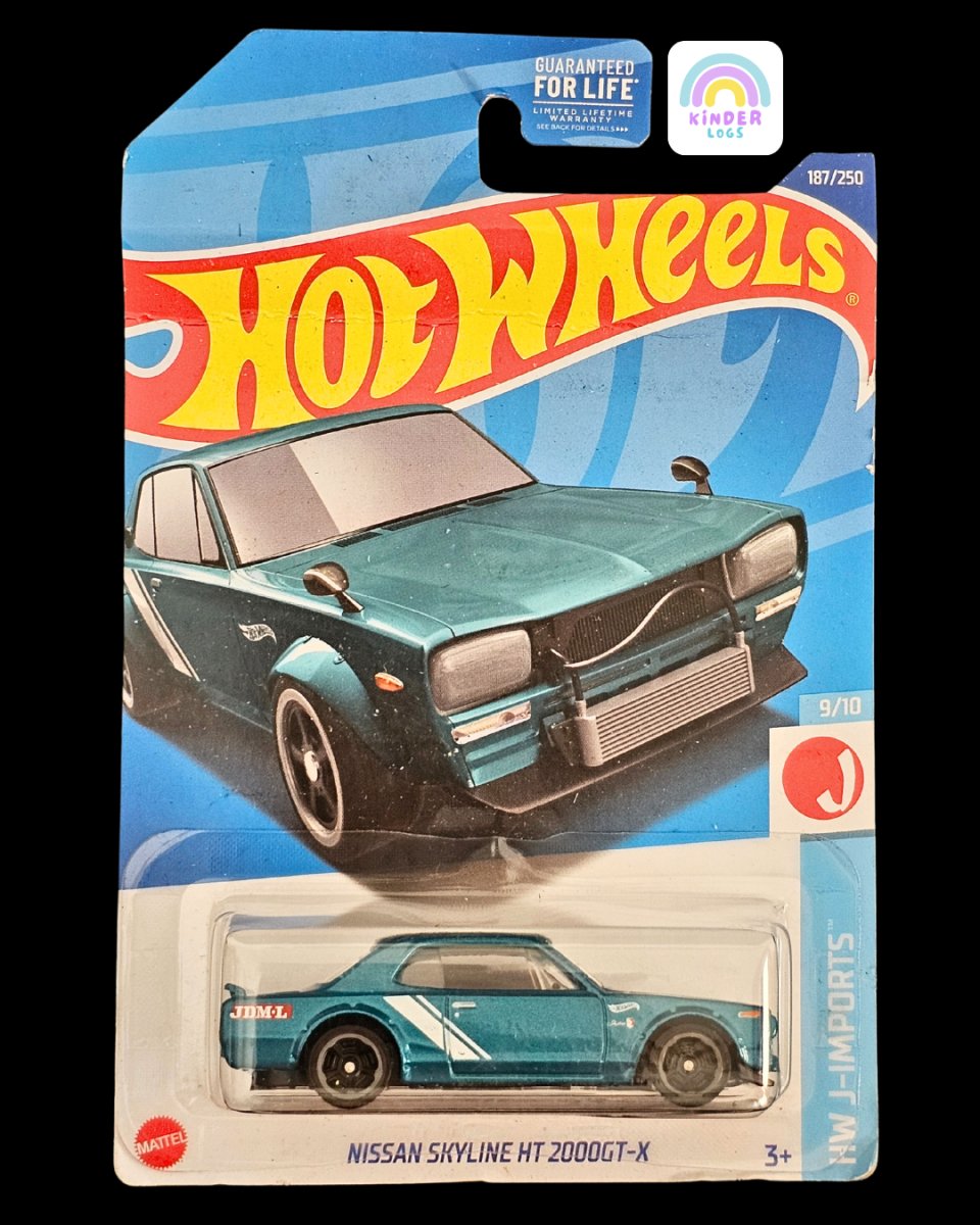 Hot Wheels Nissan Skyline HT 2000 GT - X (Japan Imports) - Kinder Logs