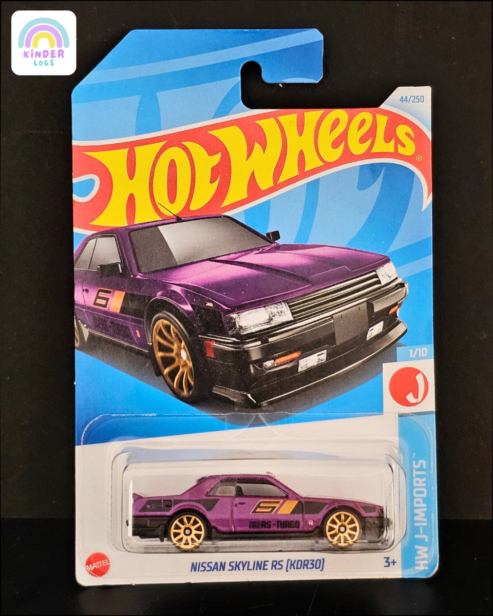 Hot Wheels Nissan Skyline RS (KDR30) - Kinder Logs