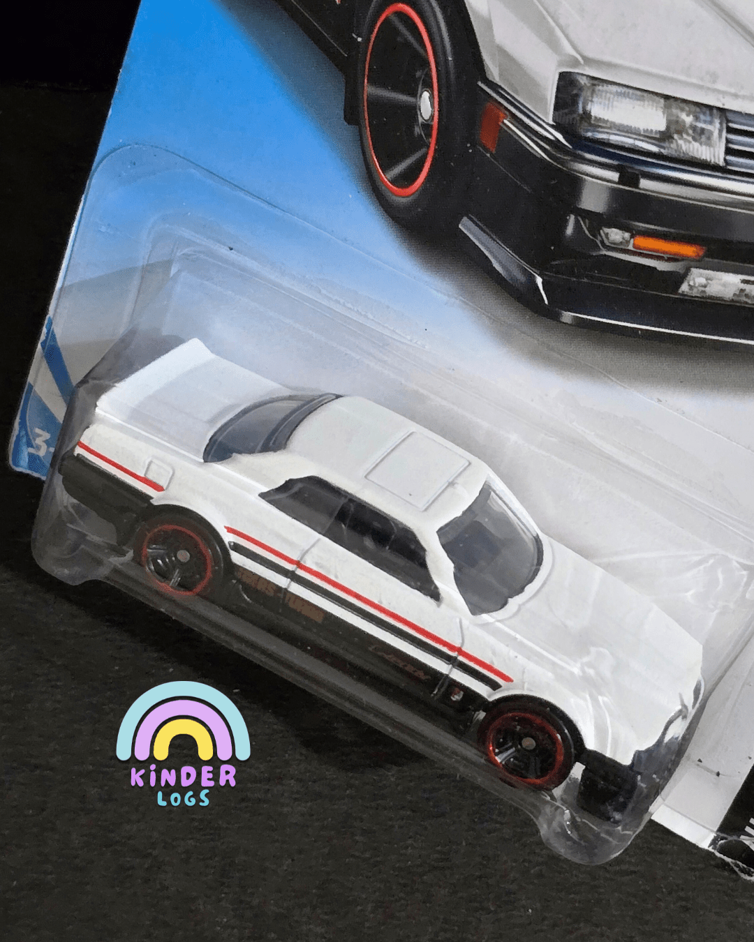 Hot Wheels Nissan Skyline RS (KDR30) - Nightburnerz (Imported) - Kinder Logs