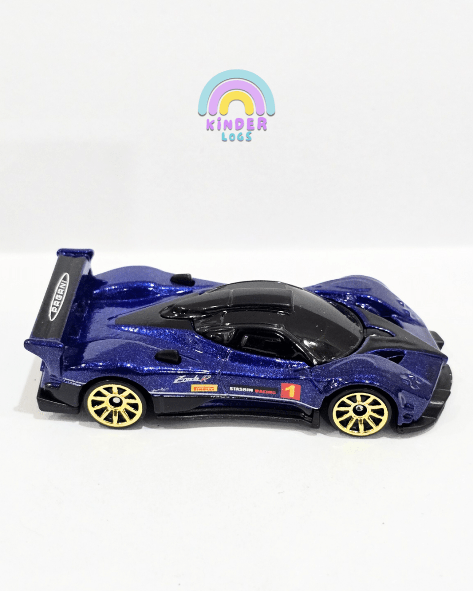 Hot Wheels Pagani Zonda R - Blue (Uncarded) - Kinder Logs