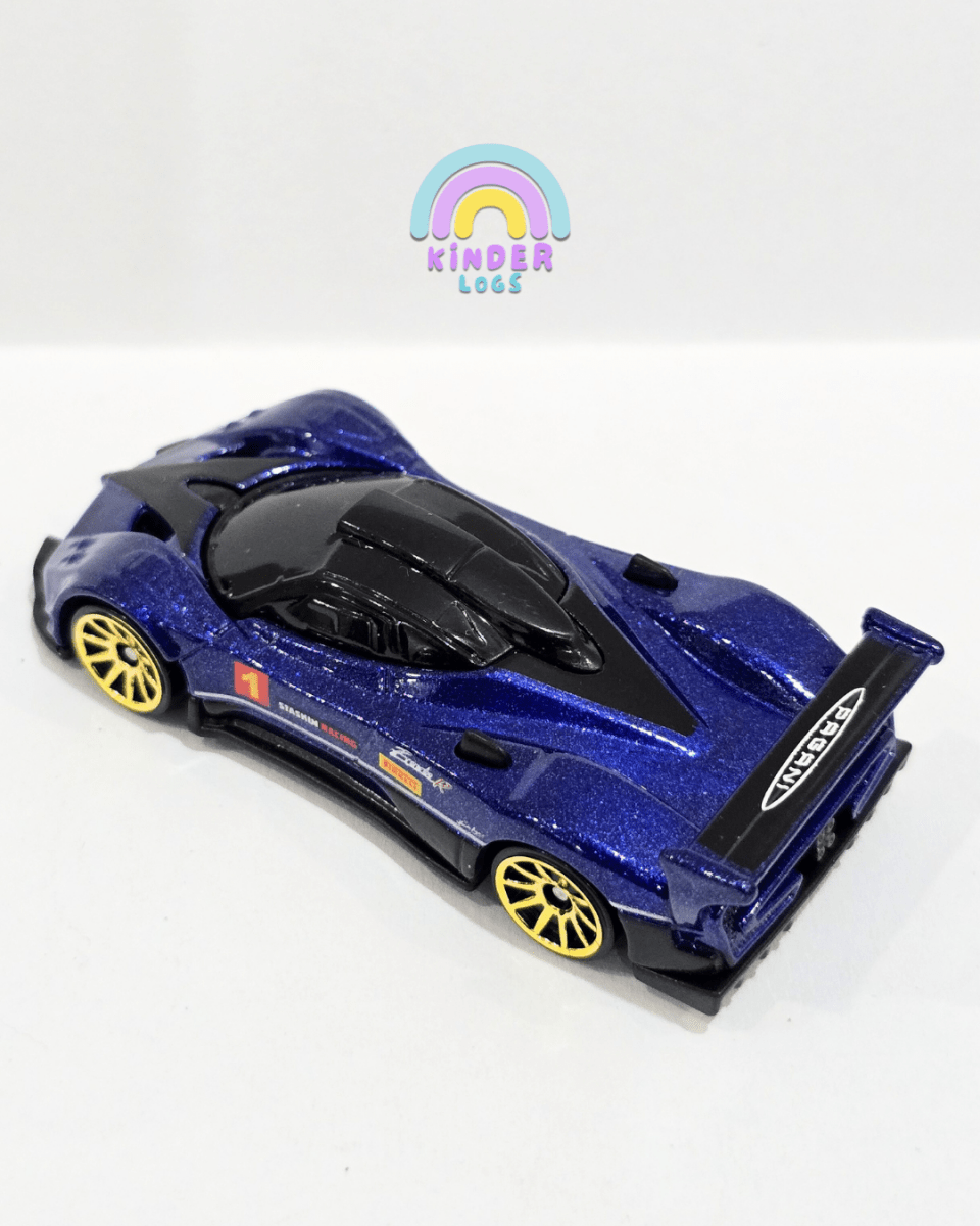 Hot Wheels Pagani Zonda R - Blue (Uncarded) - Kinder Logs