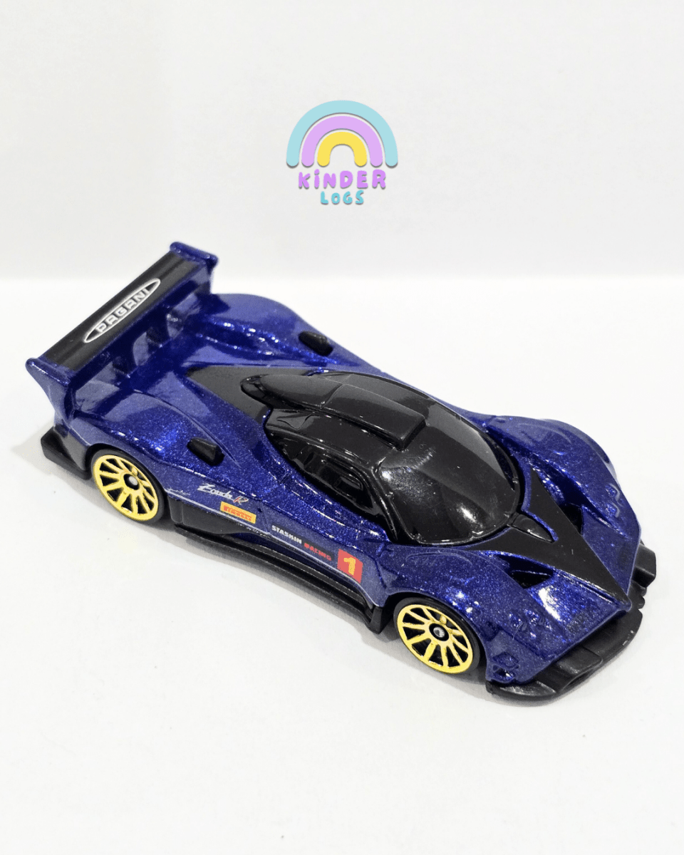 Hot Wheels Pagani Zonda R - Blue (Uncarded) - Kinder Logs