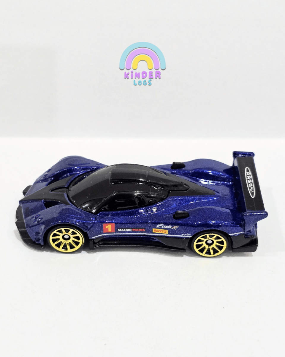 Hot Wheels Pagani Zonda R - Blue (Uncarded) - Kinder Logs