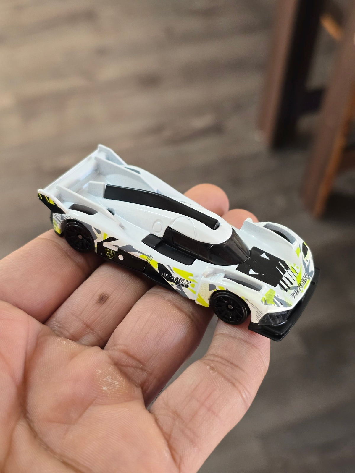 Hot Wheels Peugeot 9X8 Hypercar (Uncarded - New) - Kinder Logs