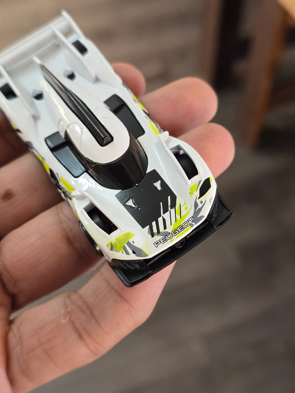 Hot Wheels Peugeot 9X8 Hypercar (Uncarded - New) - Kinder Logs
