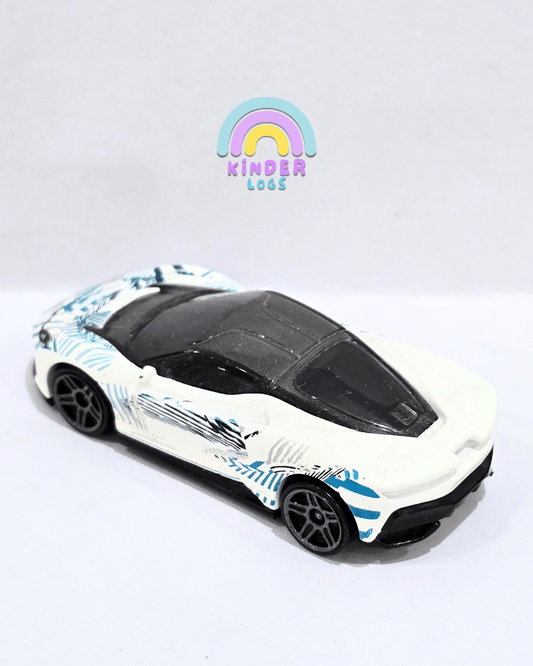 Hot Wheels Pininfarina Battista - White (Used Car) - Kinder Logs